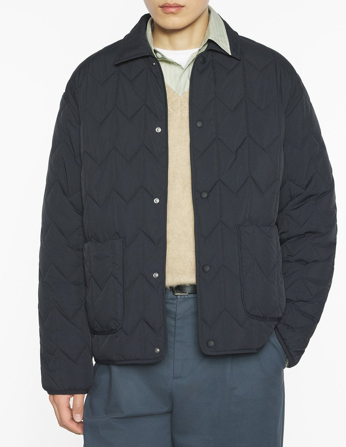 Blouson matelassé - Black