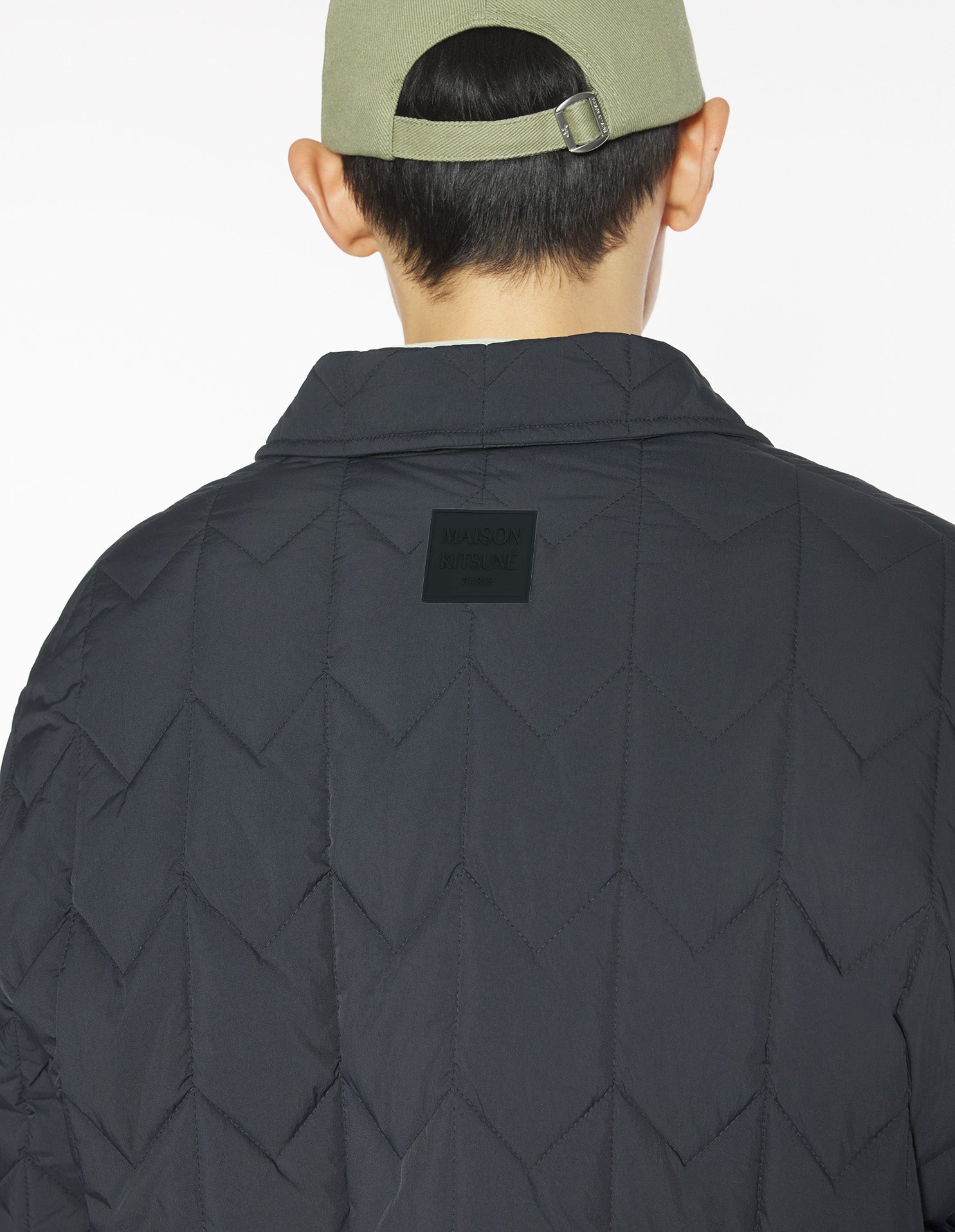 Quilted Blouson - Black