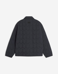 Quilted Blouson - Black