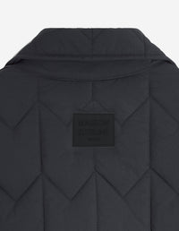 Quilted Blouson - Black