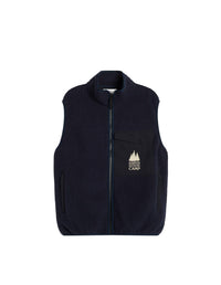 Veste polaire sans manches - Navy