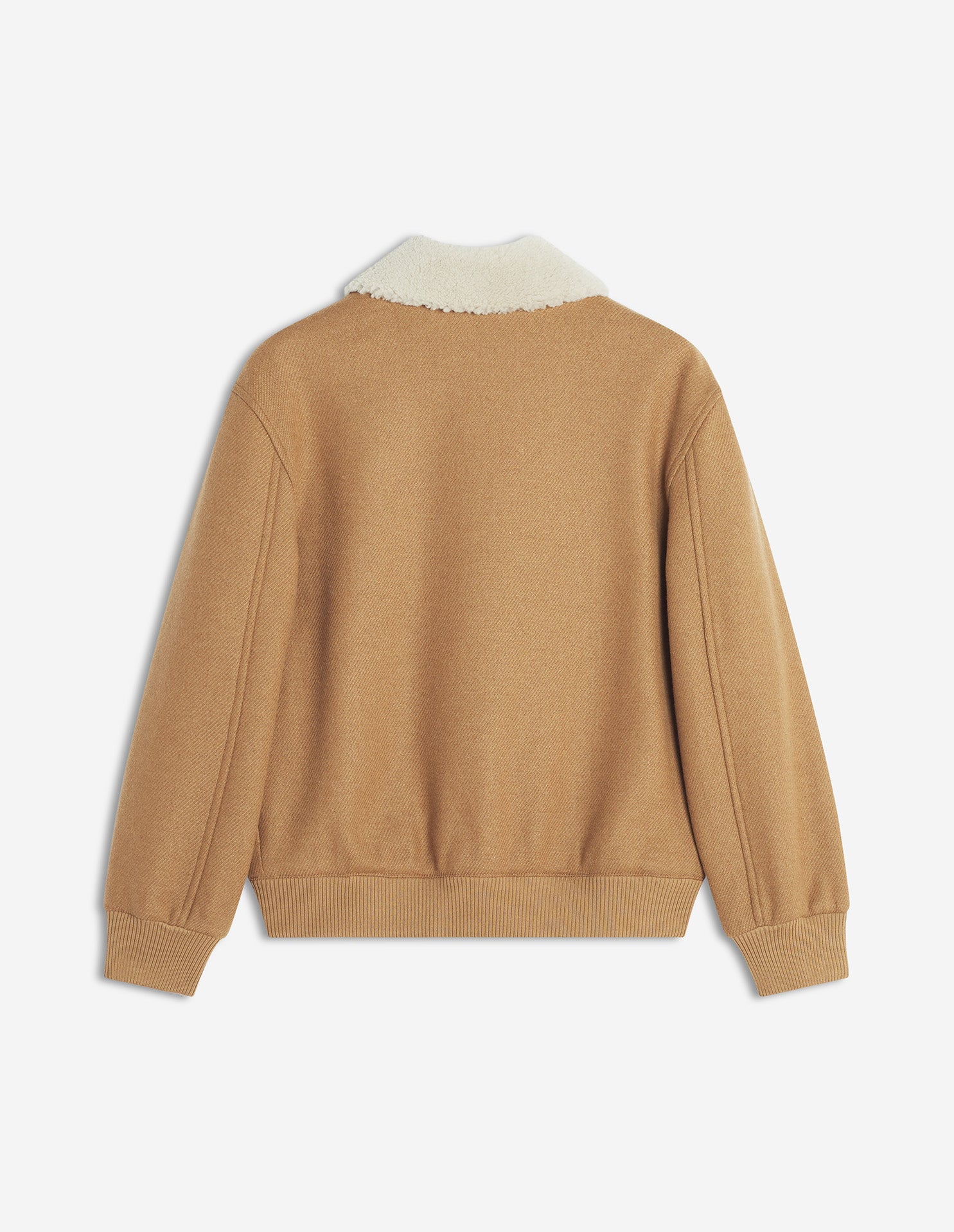 Shearling Collar Jacket - Chipmunk