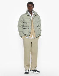 Quilted Puffer - Pebble