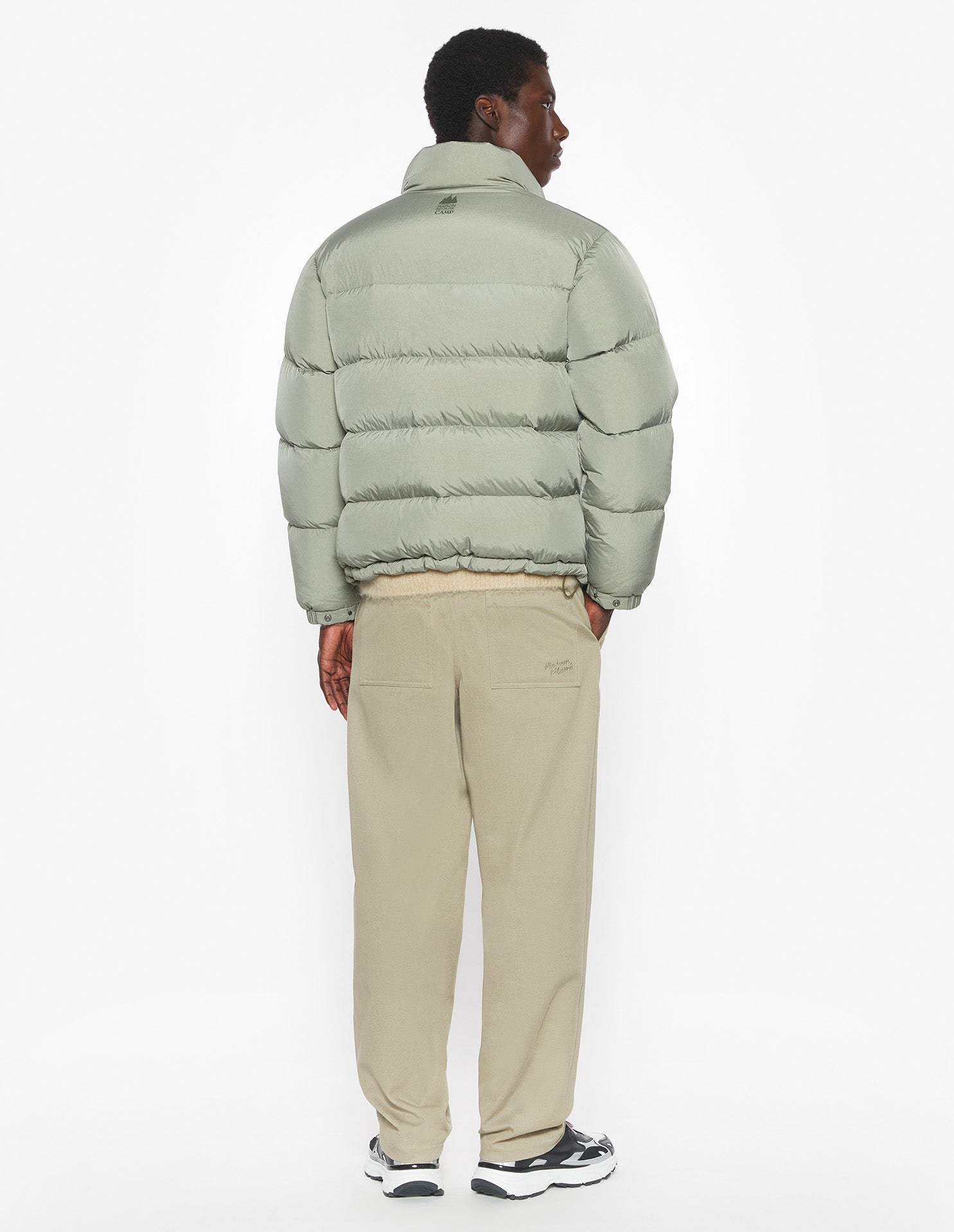 Quilted Puffer - Pebble