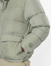 Quilted Puffer - Pebble