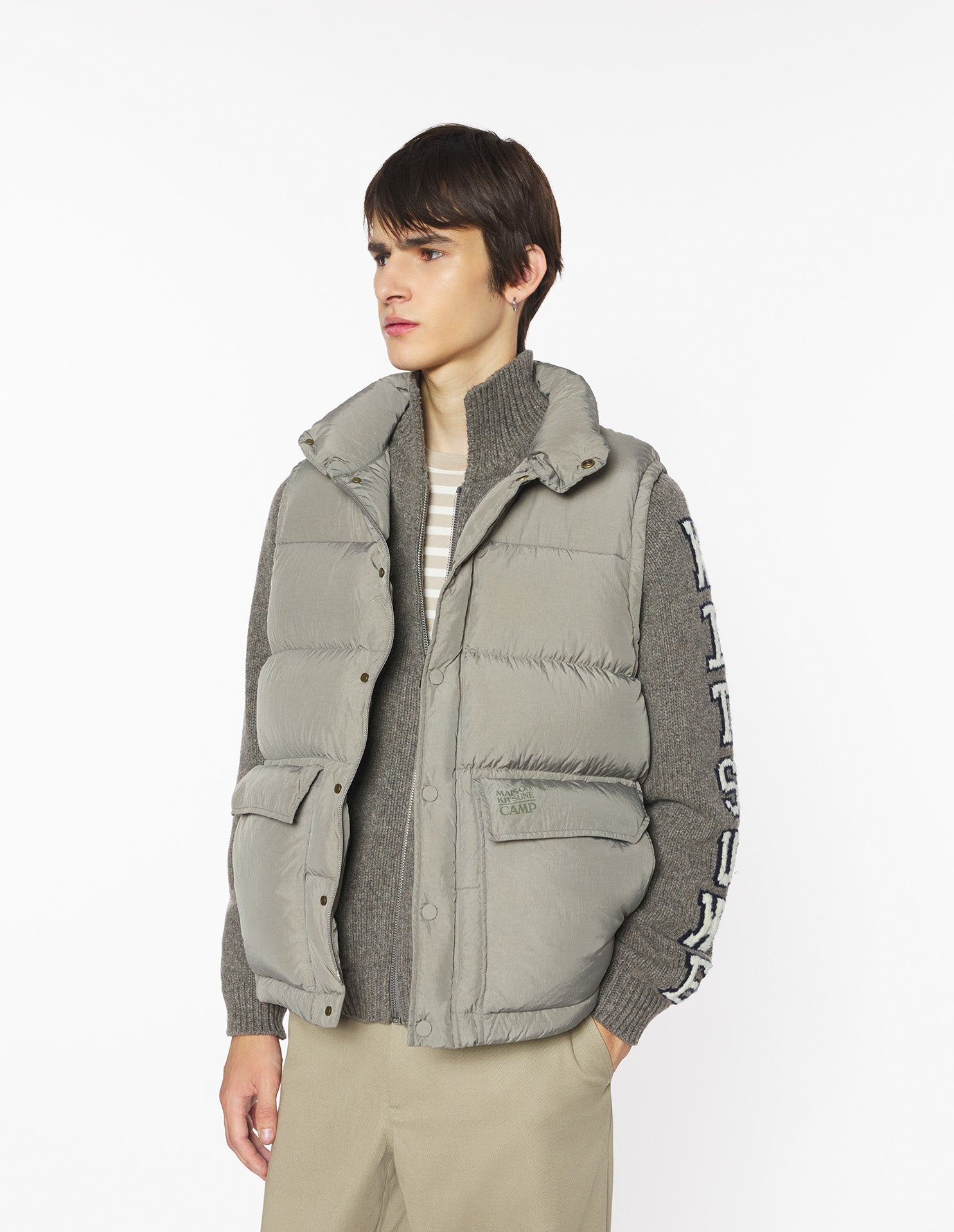 Sleeveless Puffer - Fallen Rock
