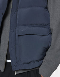 Sleeveless Puffer - Navy