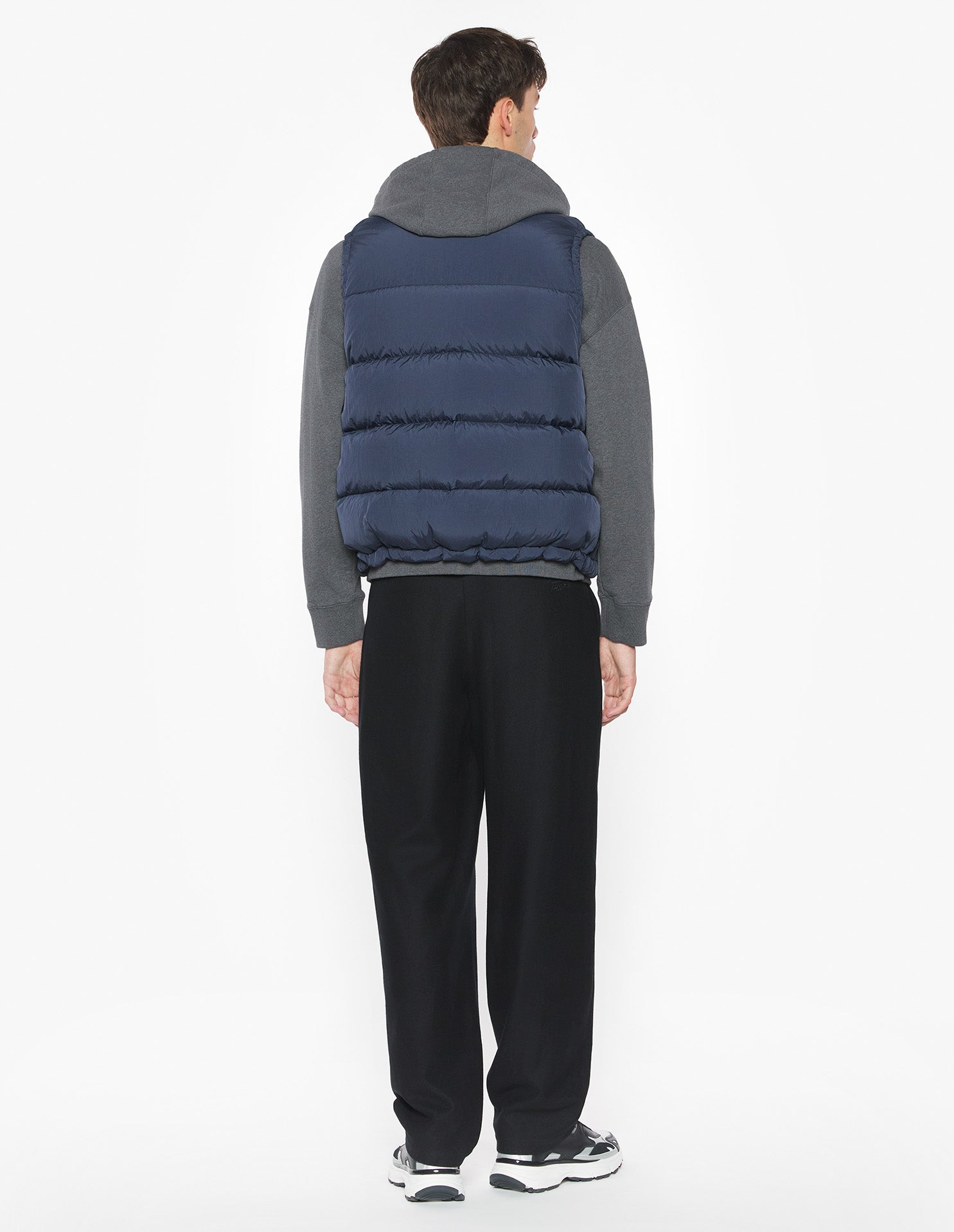 Sleeveless Puffer - Navy