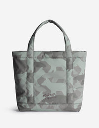 Camo Fox Large Tote - Pebble