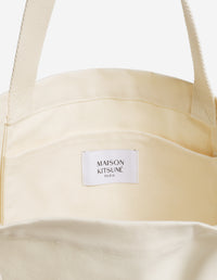 Dressed Fox tote bag - Ecru