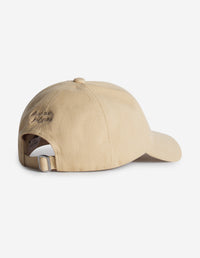 Cap with embroidered badge - Safari