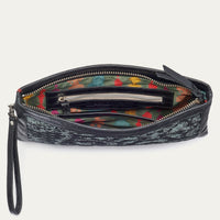 ZZ HORS LIGNE Pochette Lou en cuir - Jeans