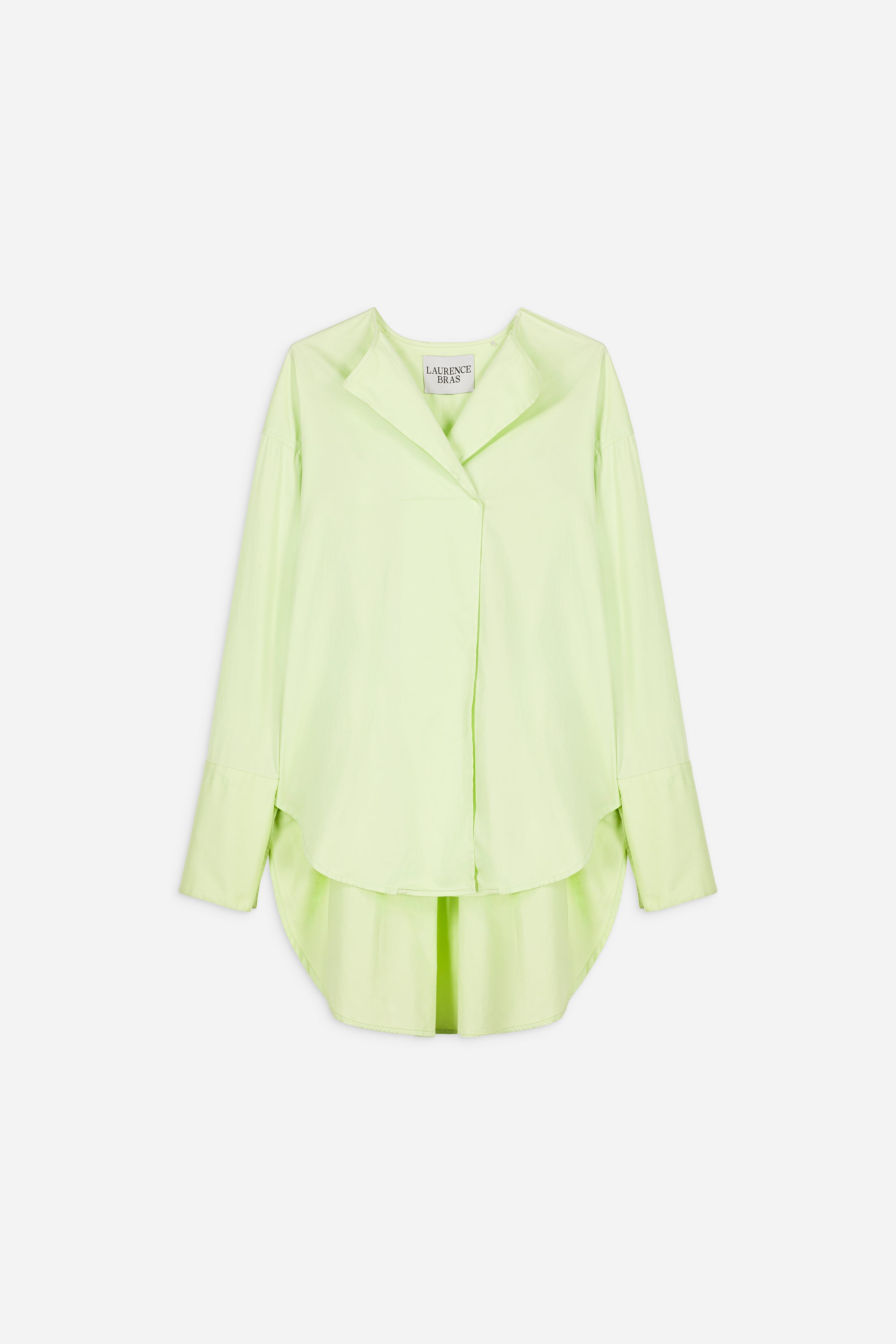 Blouse Pola coupe oversize en lin mélangé - Green