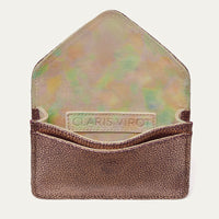 ZZ HORS LIGNE Porte-cartes Alex en cuir - Rose Do