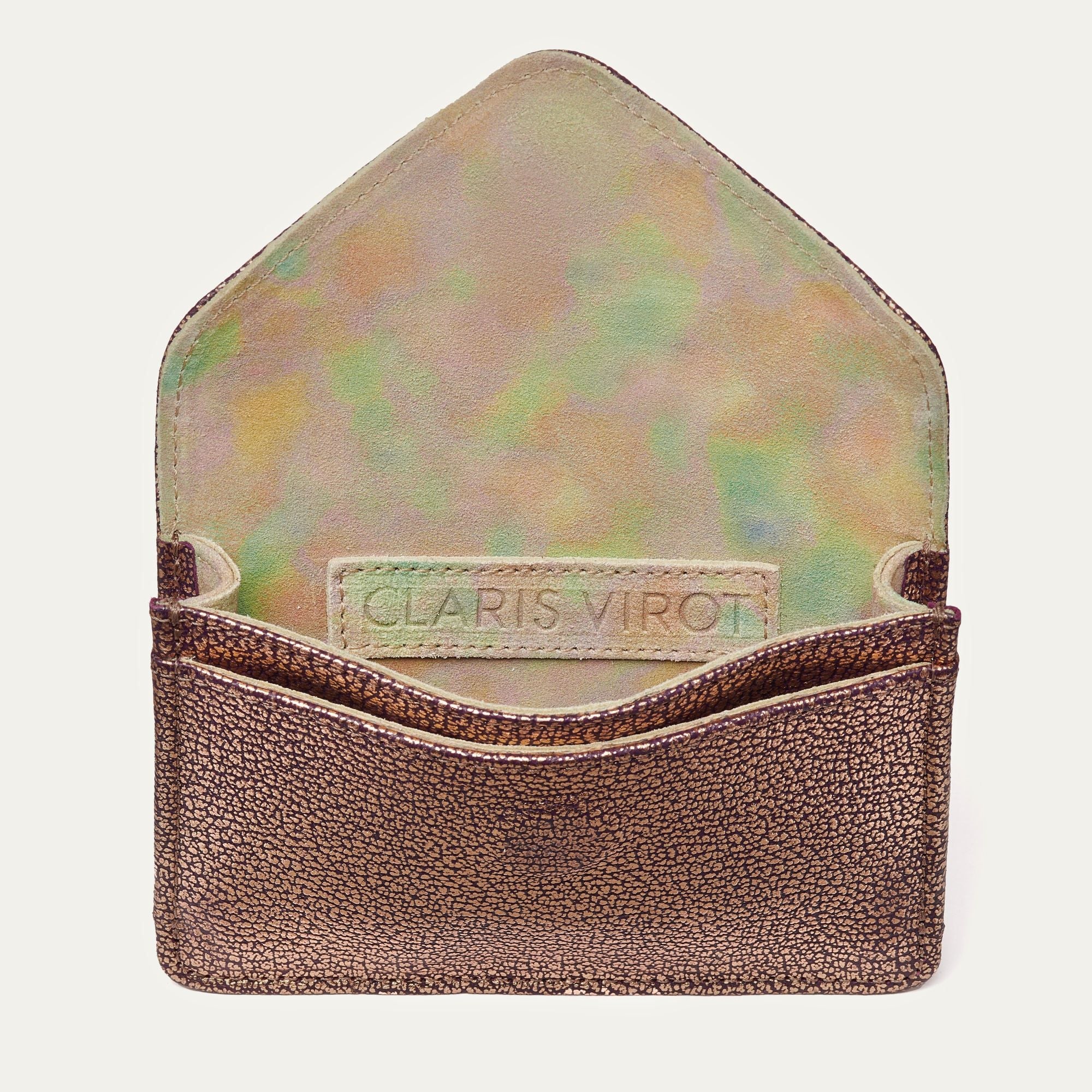 ZZ HORS LIGNE Porte-cartes Alex en cuir - Rose Do