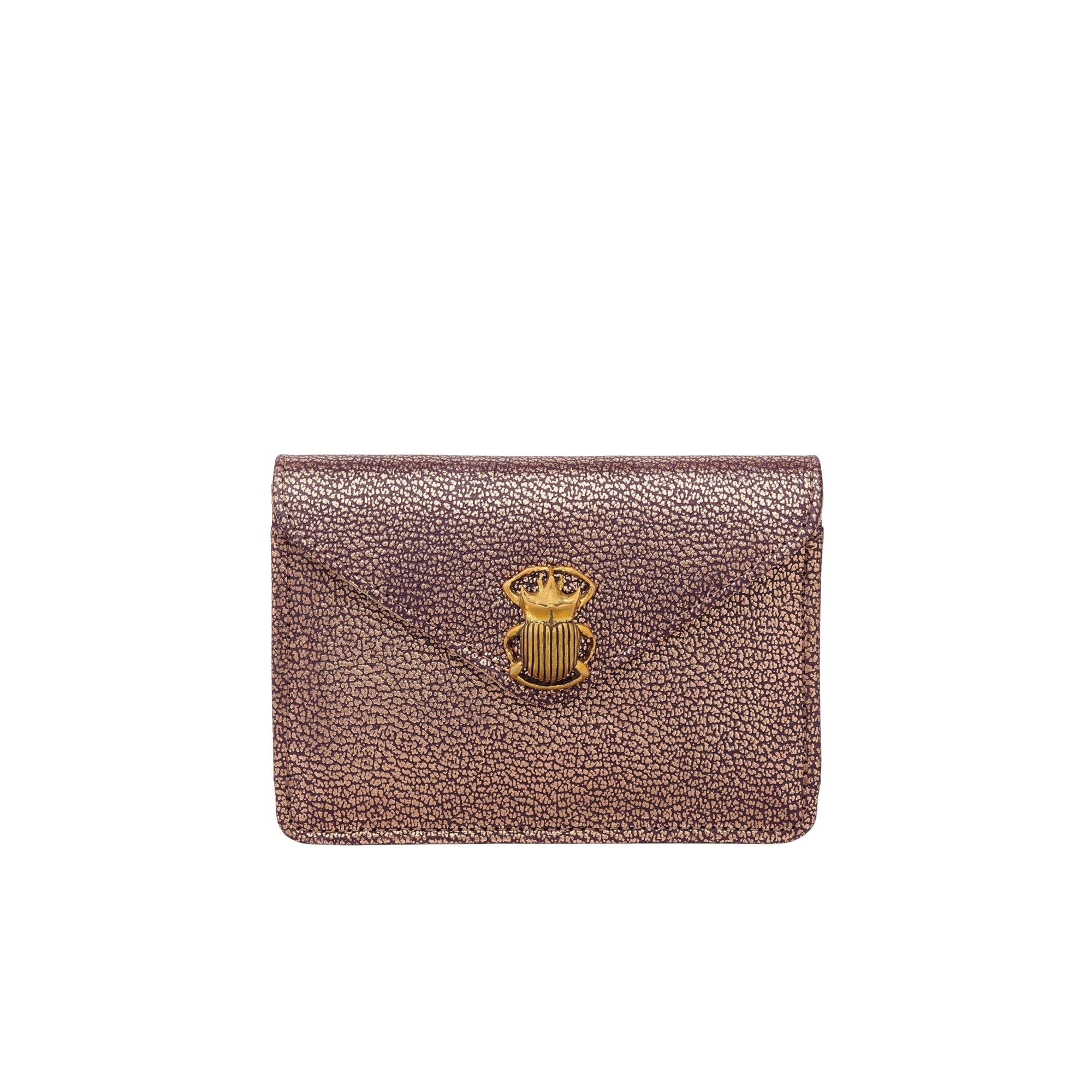 ZZ HORS LIGNE Porte-cartes Alex en cuir - Rose Do