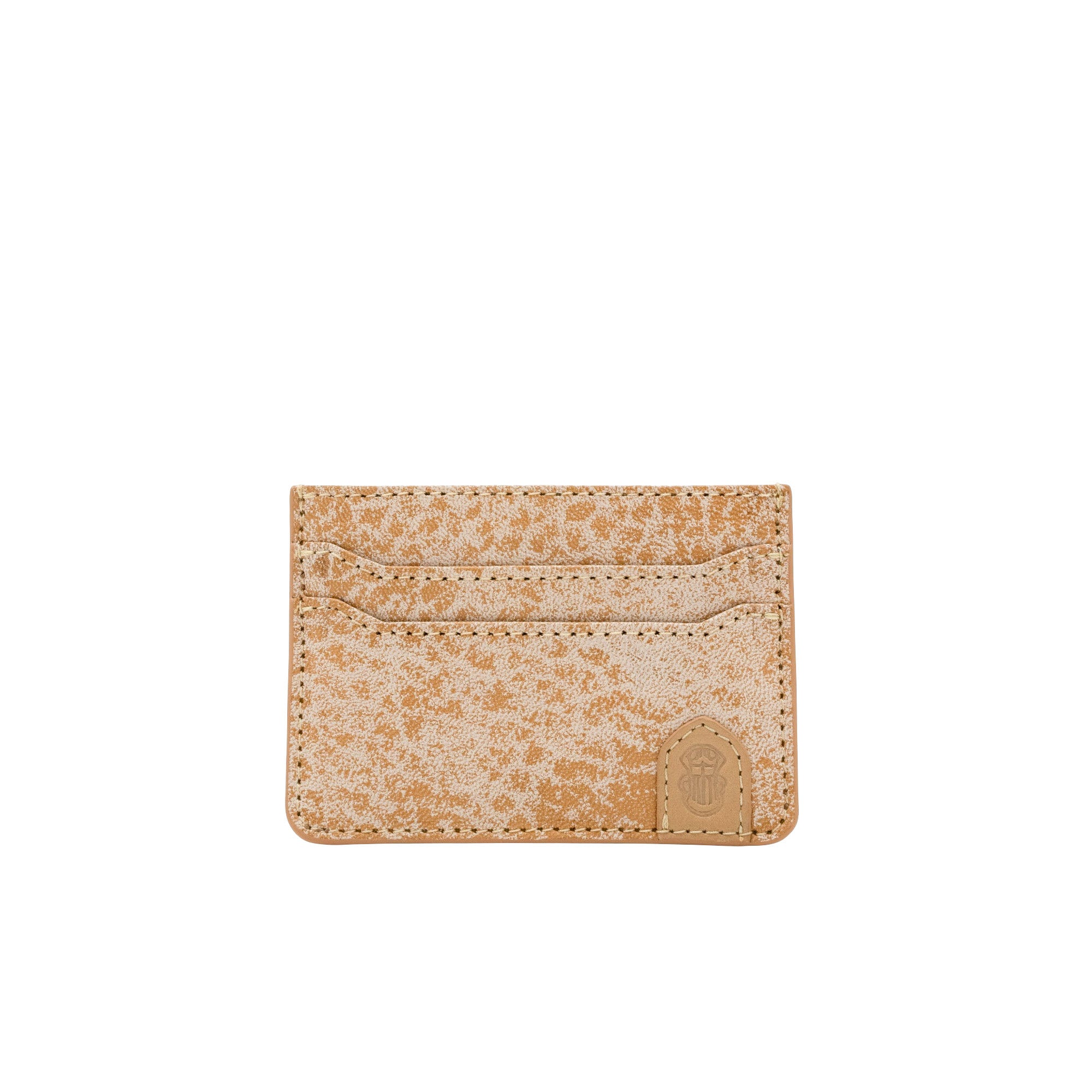 Porte-cartes Manu en cuir - Sable