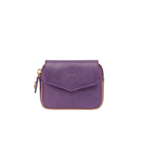 Karl leather wallet - Violet