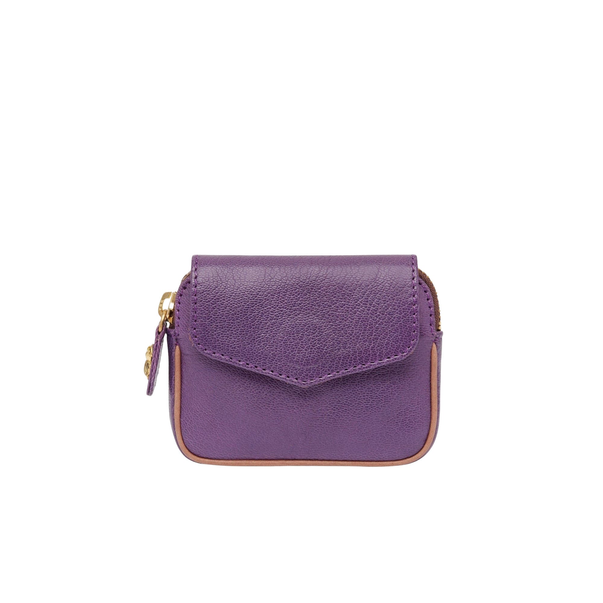Karl leather wallet - Violet