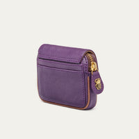 Karl leather wallet - Violet