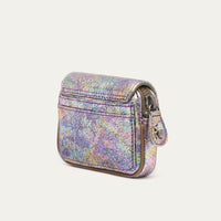 Porte-monnaie Karl en cuir - Metallisé Essence