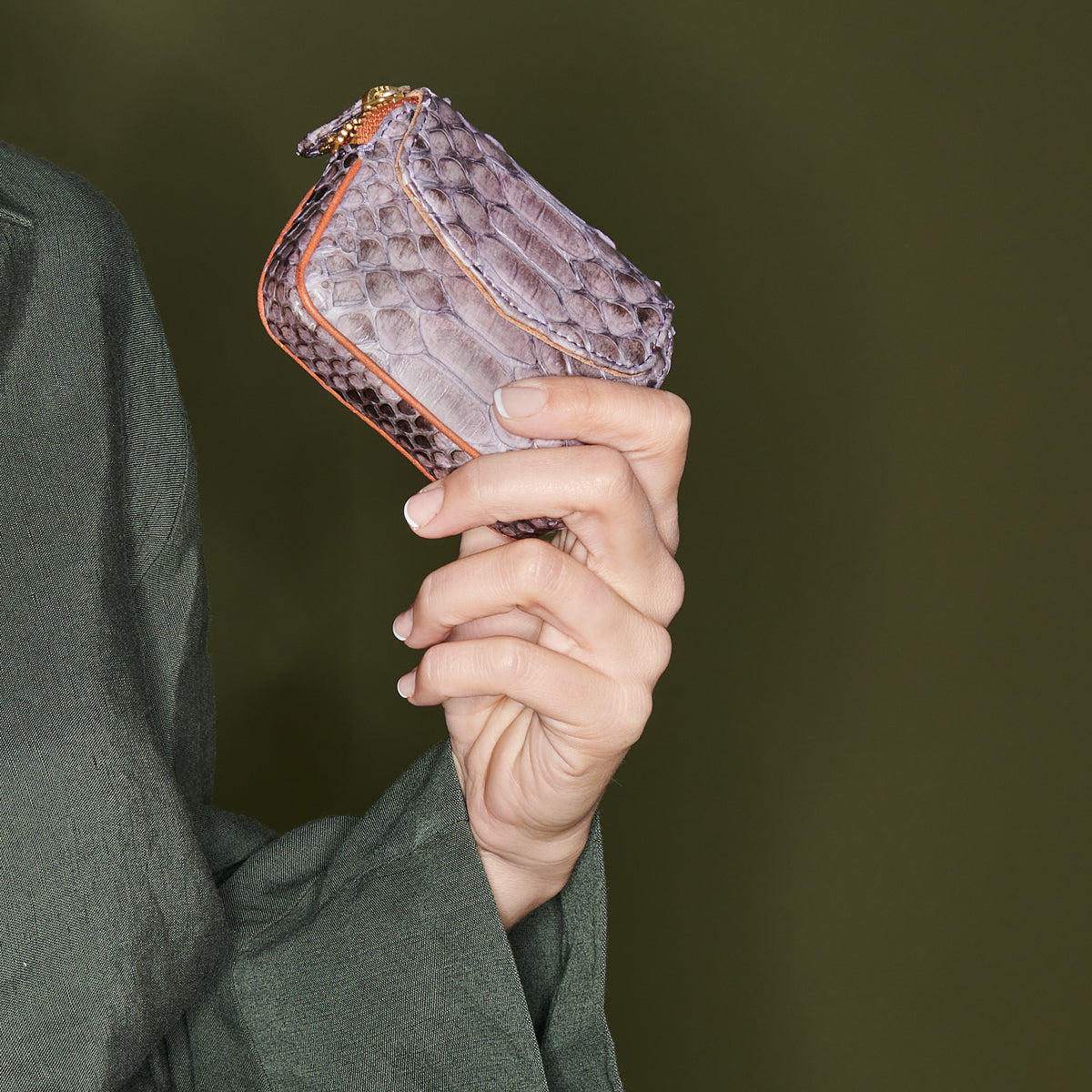 ZZ HORS LIGNE Porte-monnaie Karl en python - Paruma