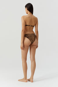 Bas de bikini Prague imprimé - Cheetah