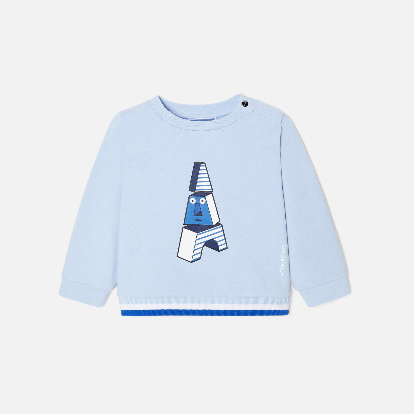 34 QTY / BLEU CLAIR  PAP SWEAT LIANE