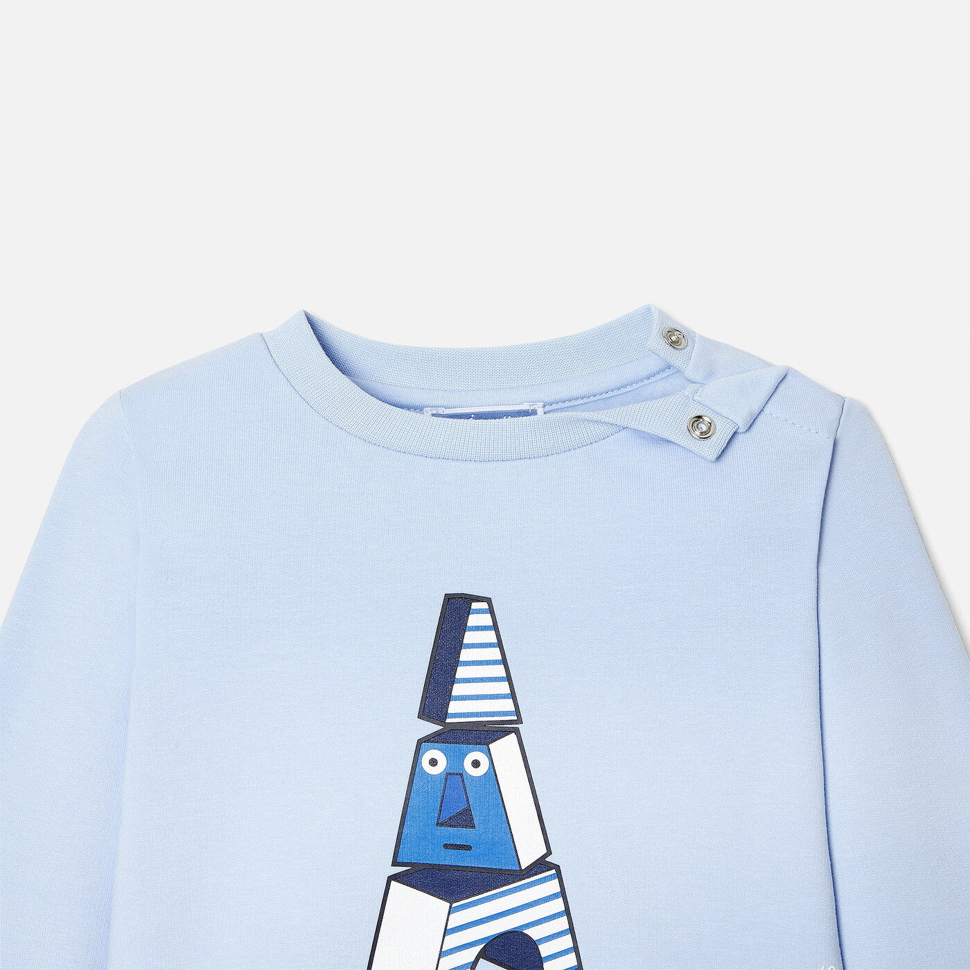 34 QTY / BLEU CLAIR  PAP SWEAT LIANE