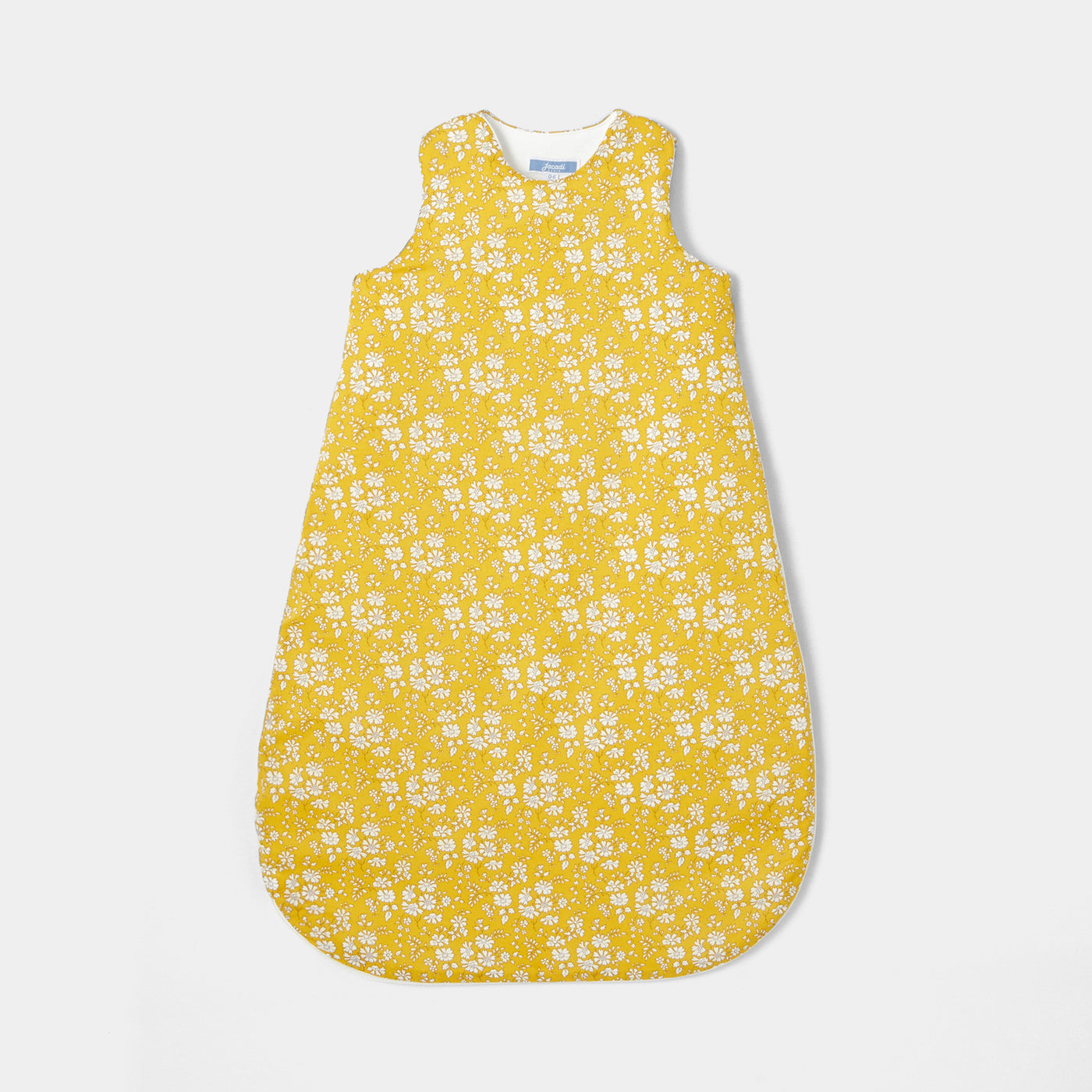95 QTY / JAUNE/BLANC PUERICULTURE LINGE DE LIT GIGOTEUSE 0-6M LIBERTY PETITE BALADE