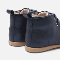 3 QTY / MARINE JACADI CHAUSSURES CUIR TICKETTE