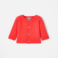 219 QTY / ORANGE FLUO PAP GILET / CARDIGAN CITROUILLE