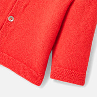 219 QTY / ORANGE FLUO PAP GILET / CARDIGAN CITROUILLE