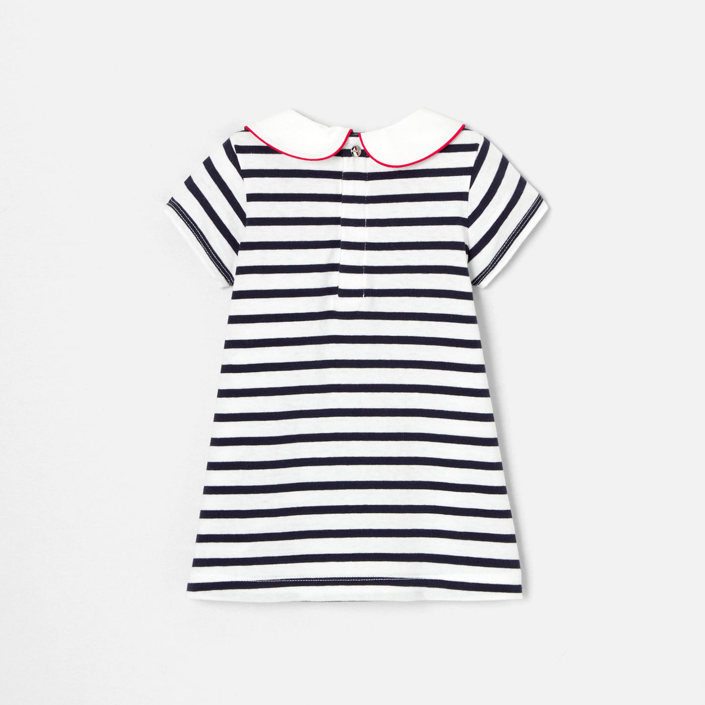 0 QTY / BLANC/MARINE PAP ROBE BIBA