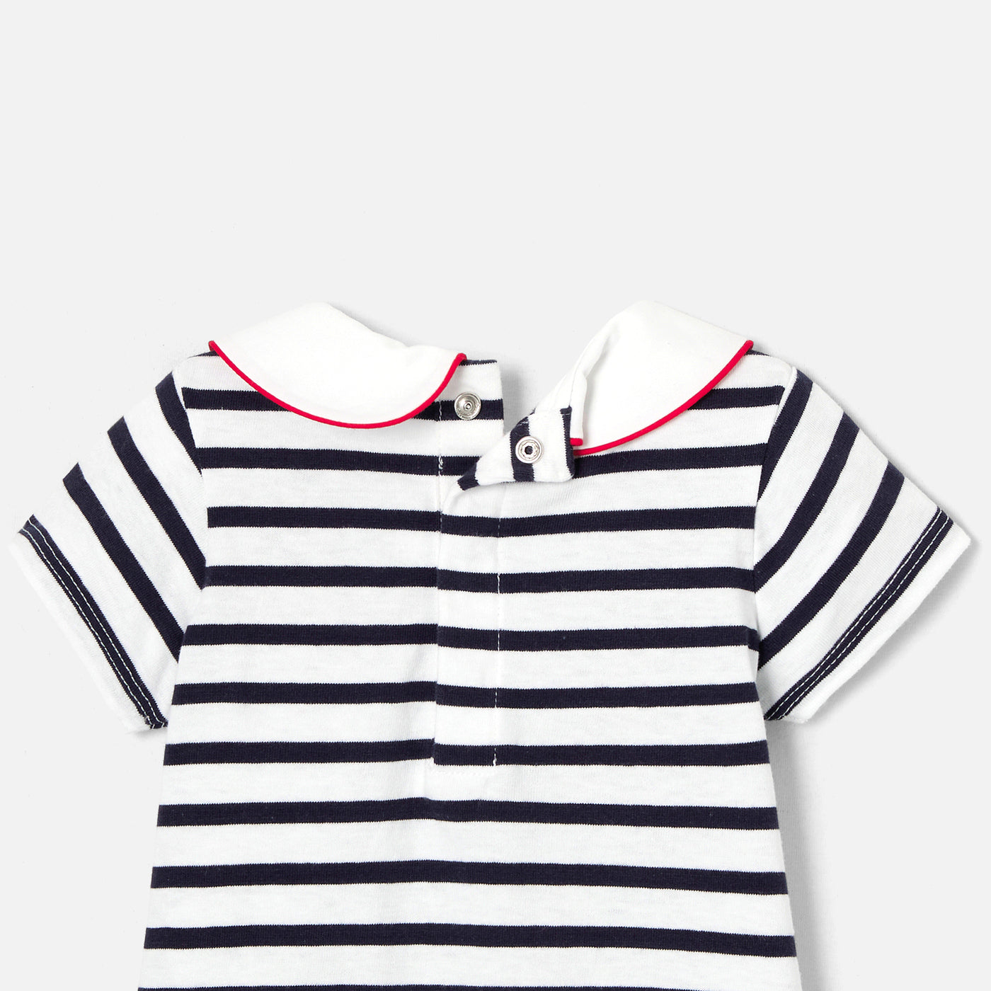 0 QTY / BLANC/MARINE PAP ROBE BIBA