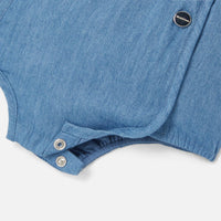 34 QTY / CHAMBRAY PAP COMBINAISON/ BLOOMER CONSTANTIN