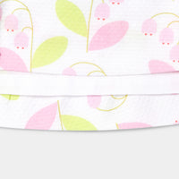 52 QTY / BLANC/MULTICO PAP ROBE CASTILLE