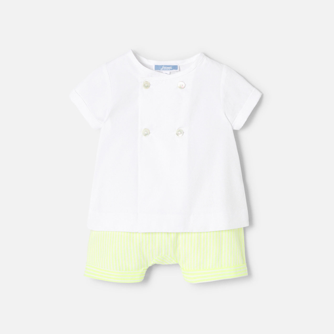 34 QTY / BLANC/MULTICO PAP ENSEMBLE CERCEAU