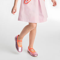 75 QTY / ROSE CHAUSSURES CUIR ALBERTINE