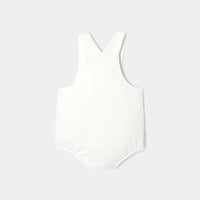 2 QTY / BLANC JACADI PAP COMBINAISON/ BLOOMER CYMBALE