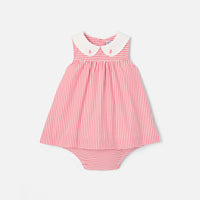 1 QTY / ROUGE/BLANC PAP ROBE CHARMETTE