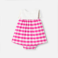 41 QTY / BLANC/ROSE PAP ROBE COURBETTE