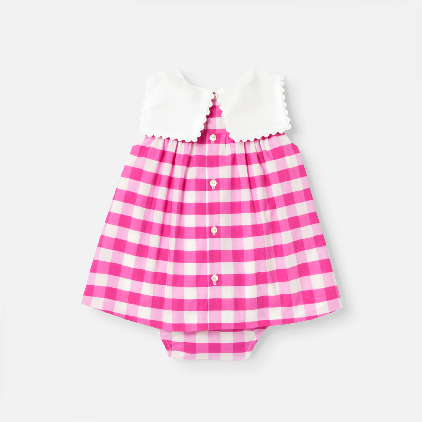 41 QTY / BLANC/ROSE PAP ROBE COURBETTE