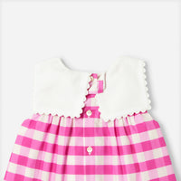 41 QTY / BLANC/ROSE PAP ROBE COURBETTE