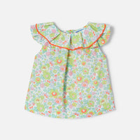 20 QTY / BLANC/MULTICO PAP TUNIQUE / BLOUSE CHARADE