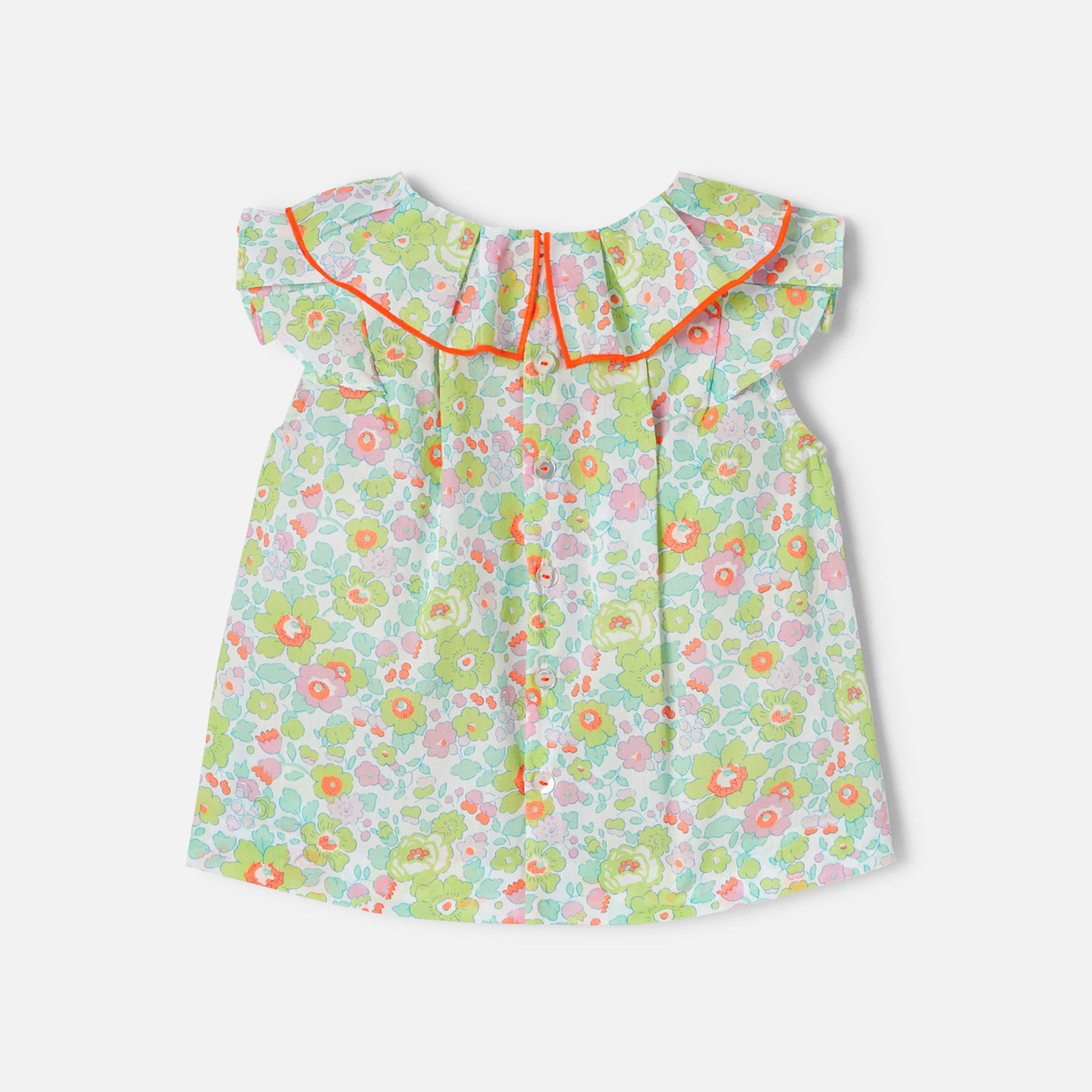 20 QTY / BLANC/MULTICO PAP TUNIQUE / BLOUSE CHARADE