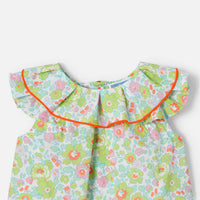 20 QTY / BLANC/MULTICO PAP TUNIQUE / BLOUSE CHARADE
