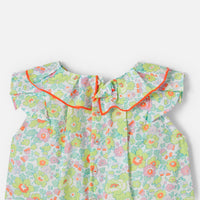 20 QTY / BLANC/MULTICO PAP TUNIQUE / BLOUSE CHARADE