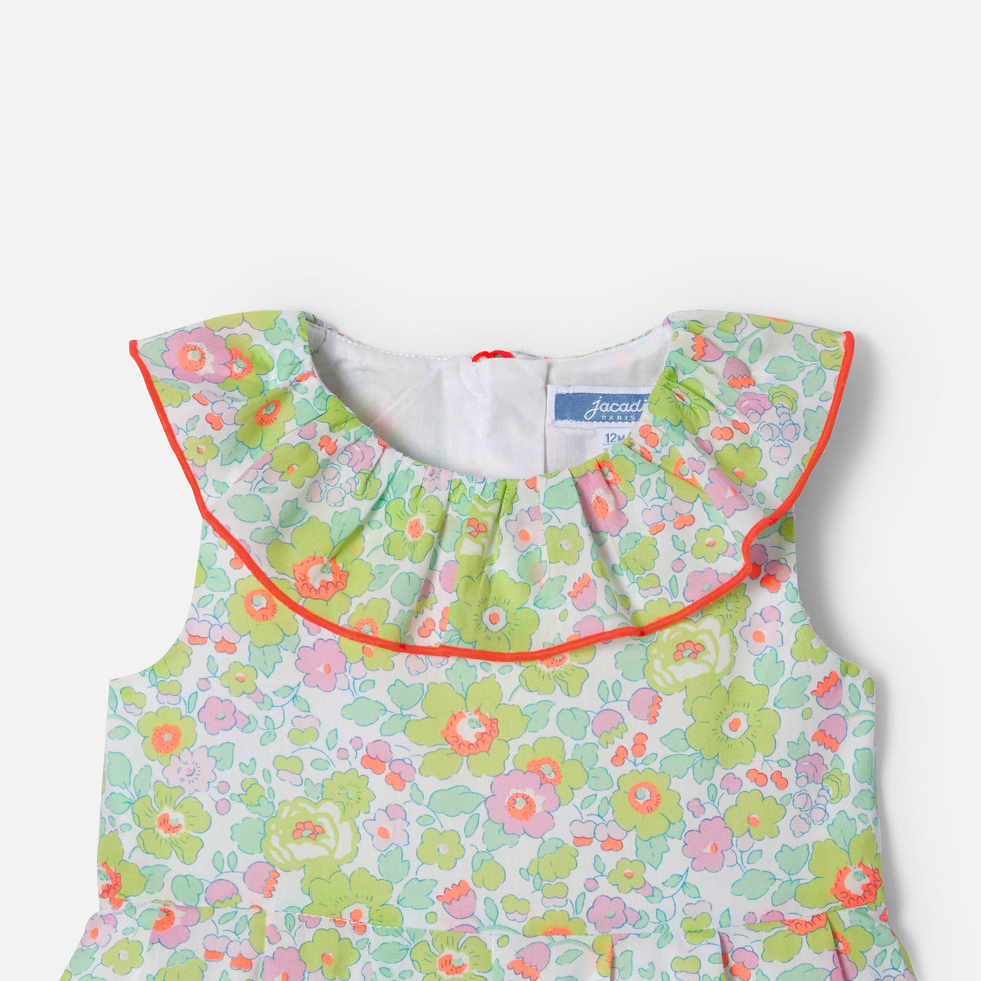 0 QTY / BLANC/MULTICO PAP COMBINAISON/ BLOOMER CALLIGRAMME