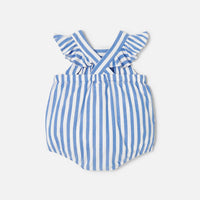 539 QTY / BLEU/BLANC PAP COMBINAISON/ BLOOMER COURTINE